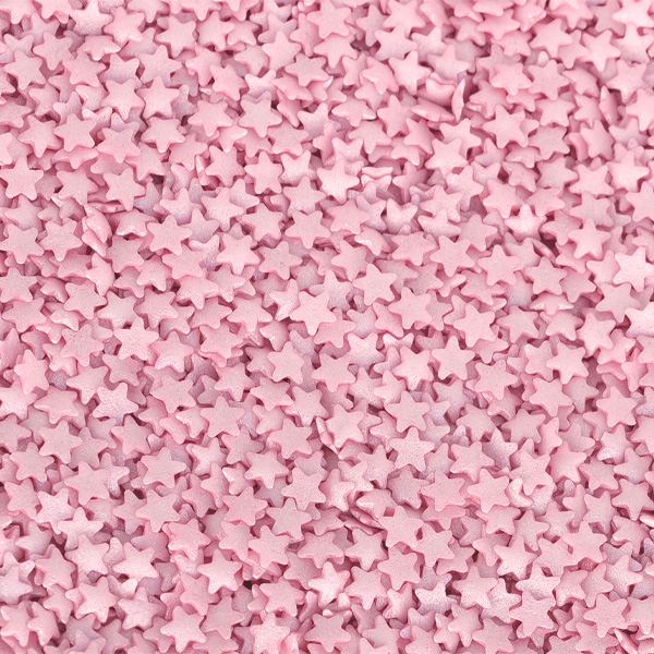 Mini Estrelas Rosa - 55g