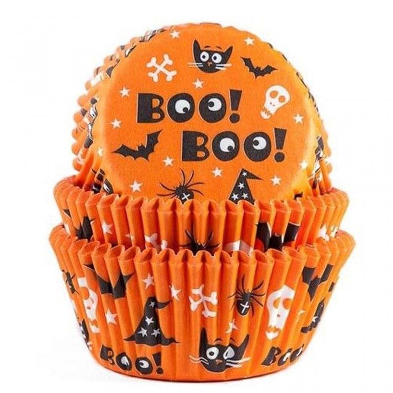 Formas Cupcake Halloween Boo