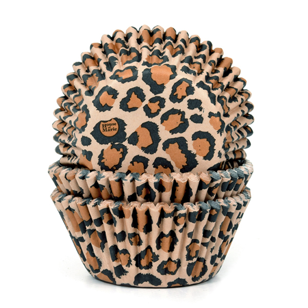 Formas de Cupcake Leopardo