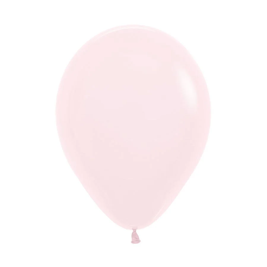 Unidade Balão Latex Matte Pastel Rosa 11´