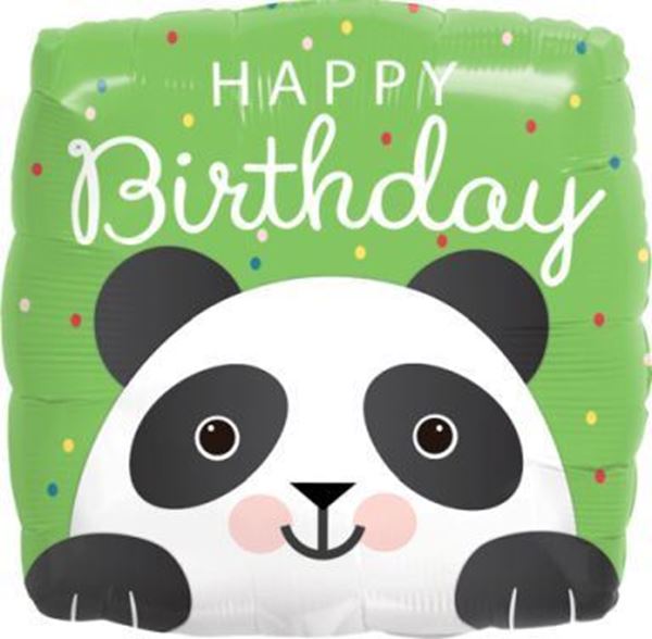 Balão Panda Happy Birthday