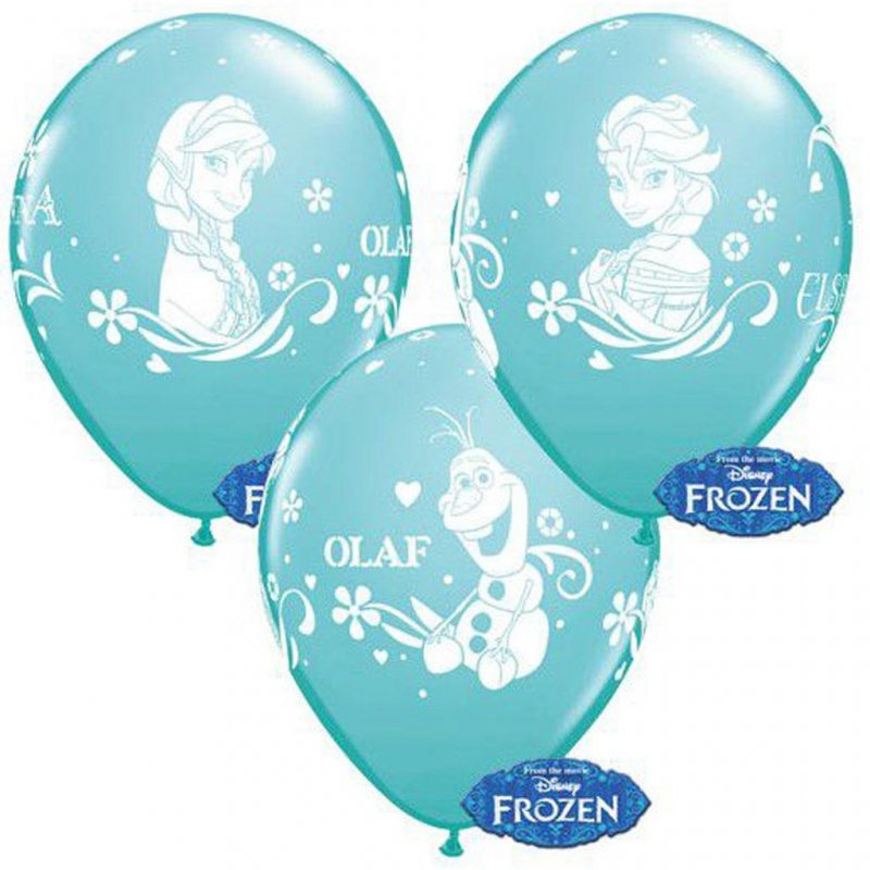 Balões Latex Frozen Azul