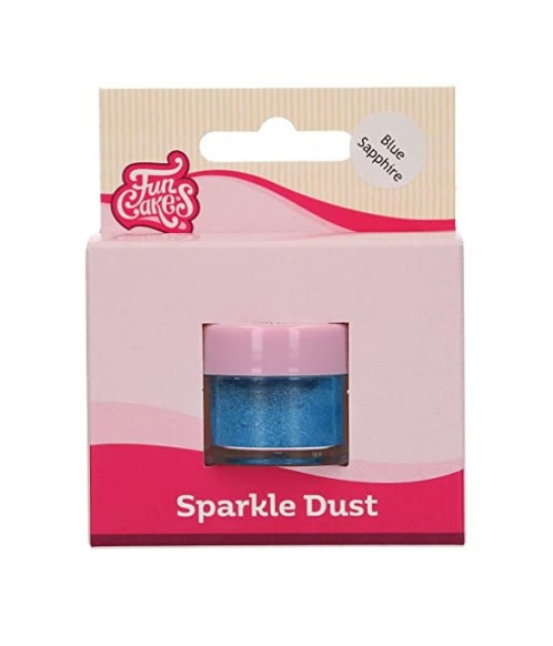 Corante em Pó Sparkle Blue Saphire