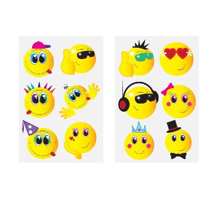 Brindes Tatuagens Emojis