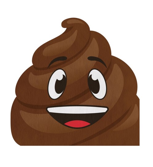 Guardanapos Emoji Poop