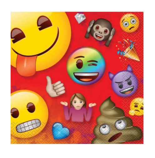 Guardanapos Grandes Emojis