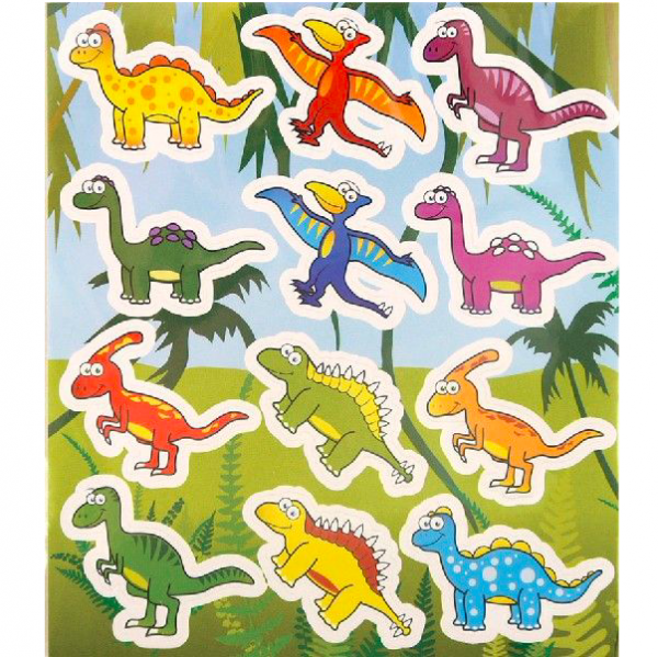 Brindes Autocolantes Dinossauros