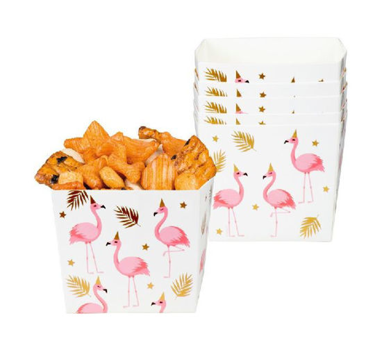 Caixas para Snacks Flamingos