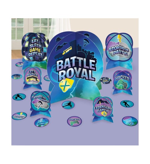 Kit de Decoração de Mesa Battle Royal/Fortnite