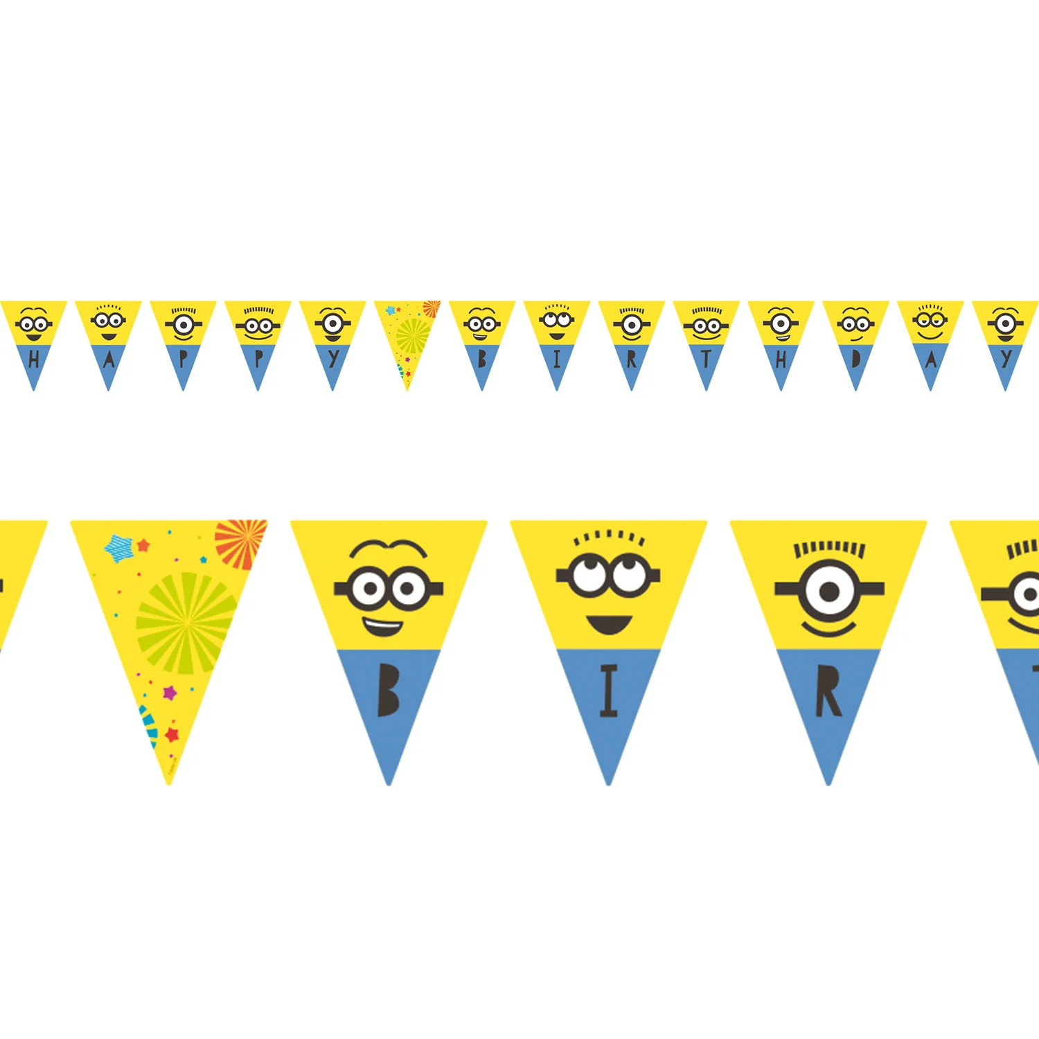 Faixa Happy Birthday Minions 