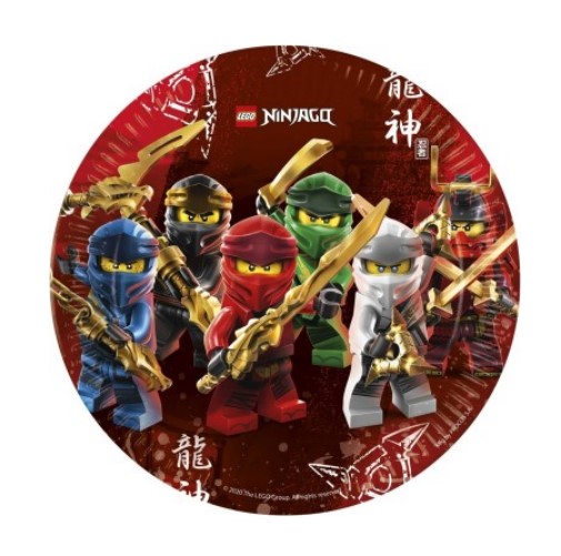 Pratos Grandes Ninjago