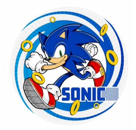 Pratos Pequenos Sonic