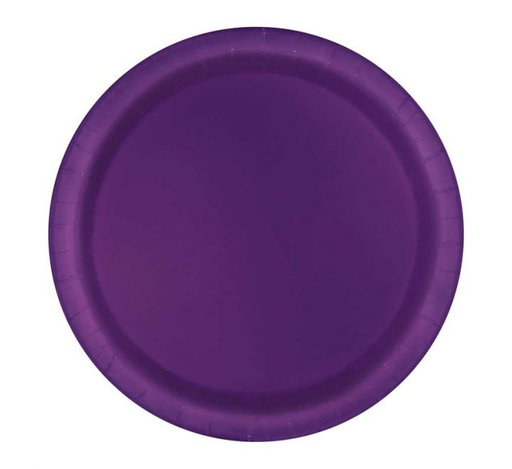 Pratos Roxo - 18cm