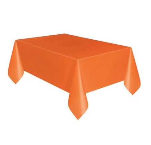 Toalha de Mesa Retangular Laranja