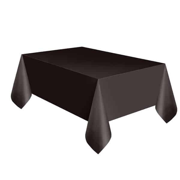 Toalha de Mesa Retangular Preto