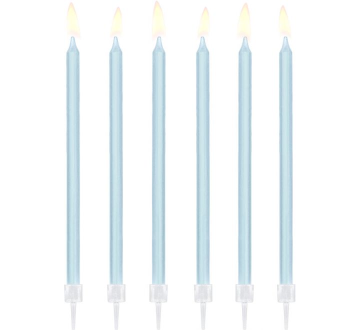 Velas Altas Azul Claro