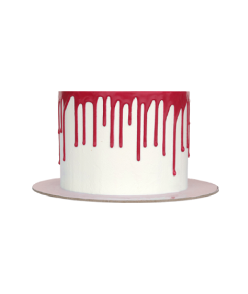 Cake Drip Vermelho