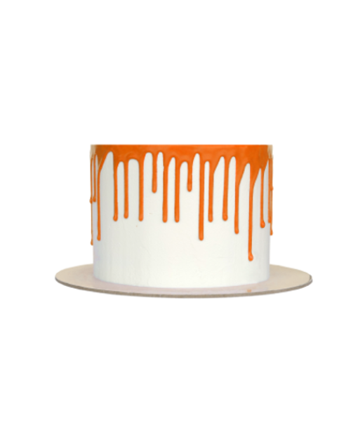 Cake Drip Laranja