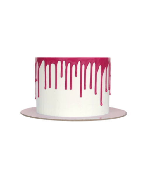 Cake Drip Rosa Escuro